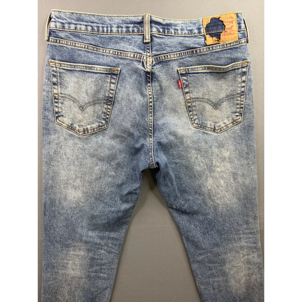 Levi's 511‎ Slim Fit Jeans Mens Blue Light Wash Denim 34x29